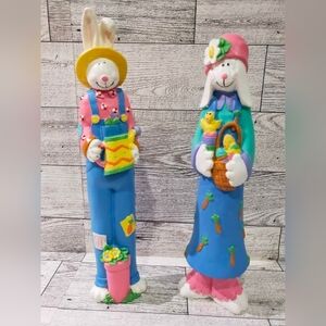 Vintage Sue Dreamer 9" Carrot Patch Bunnies